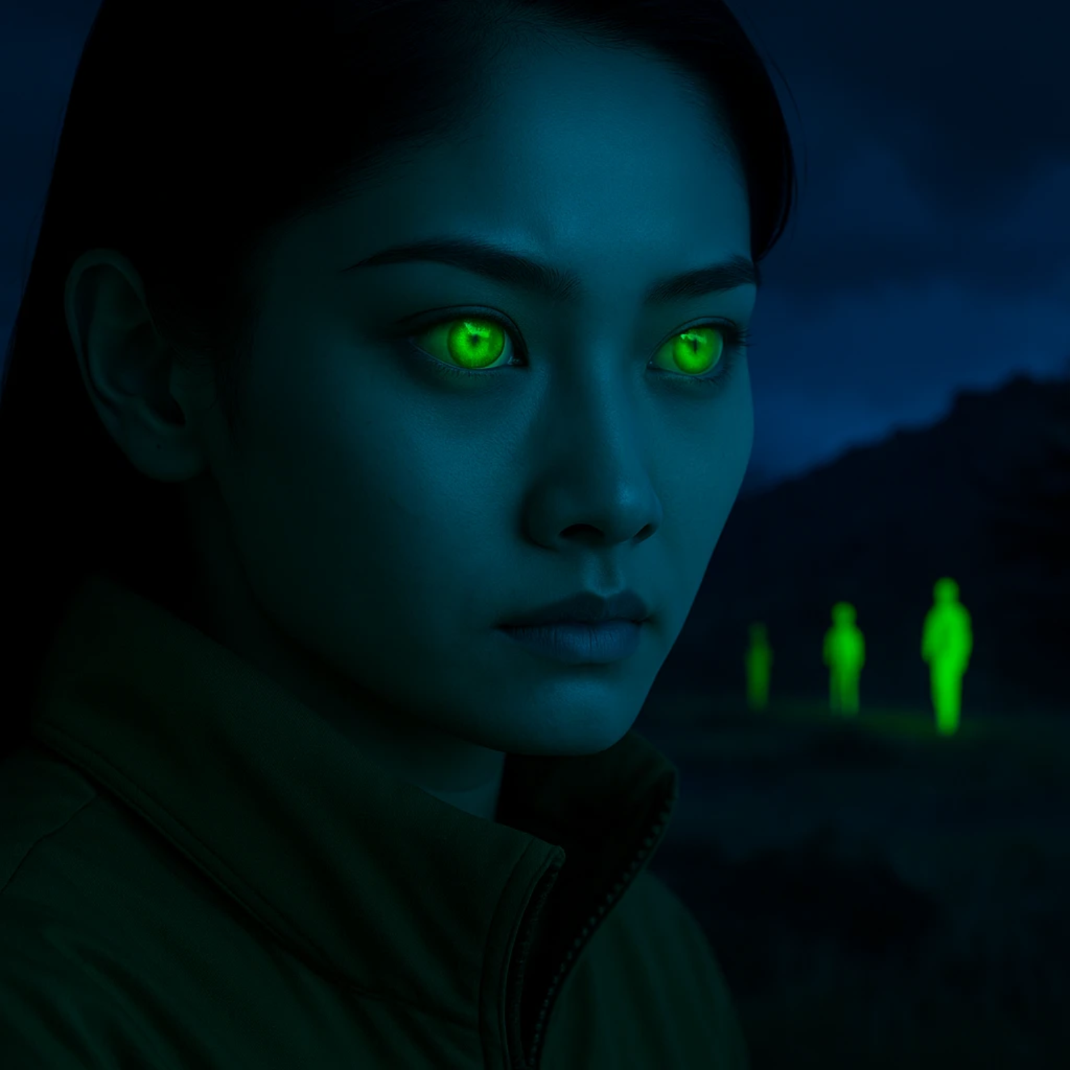 Infrared Contact Lens Concept